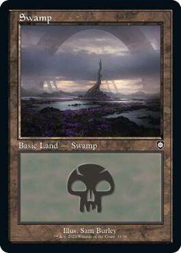 Swamp (033) (Retro) [The Brothers' War Commander]