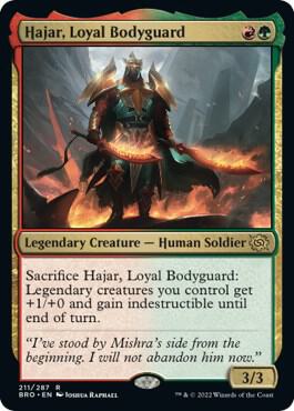 Hajar, Loyal Bodyguard [The Brothers' War]