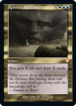 Sphinx's Revelation (Retro) [The Brothers' War Commander]