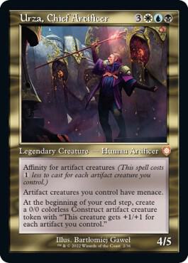 Urza, Chief Artificer (002) (Retro) [The Brothers' War Commander]
