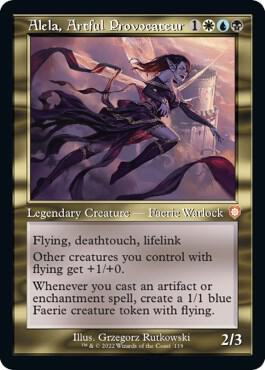 Alela, Artful Provocateur (Retro) [The Brothers' War Commander]