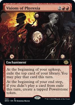 Visions of Phyrexia (Extended Art) [The Brothers' War]