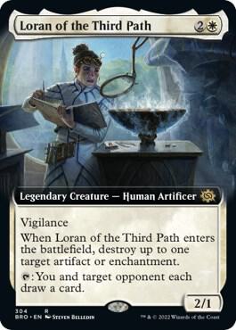 Loran of the Third Path (Extended Art) [The Brothers' War]