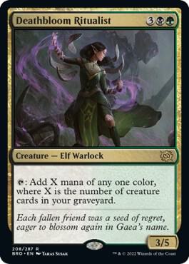 Deathbloom Ritualist [The Brothers' War]
