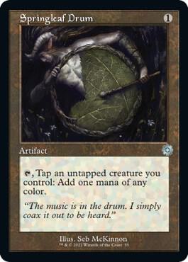Springleaf Drum (Retro) [The Brothers' War Retro Artifacts]