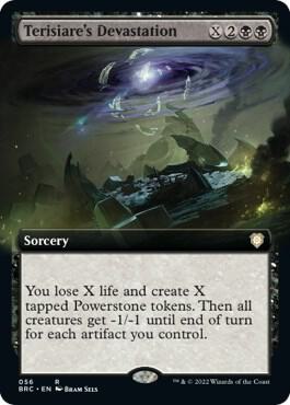 Terisiare's Devastation (Extended Art) [The Brothers' War Commander]