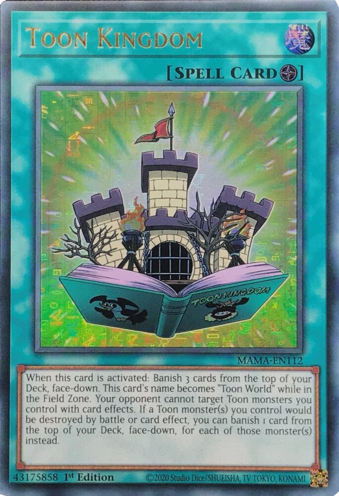 Toon Kingdom [MAMA-EN112] Ultra Pharaoh's Rare