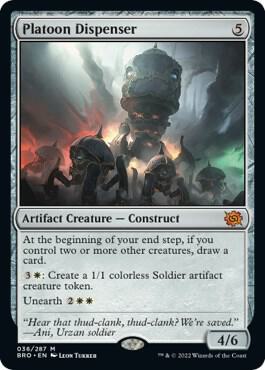 Platoon Dispenser [The Brothers' War]