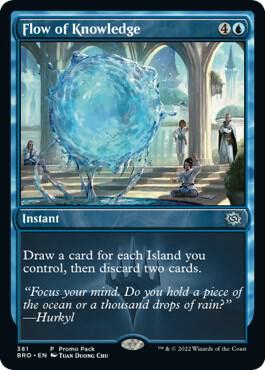Flow of Knowledge (Promo Pack) [The Brothers' War Promos]