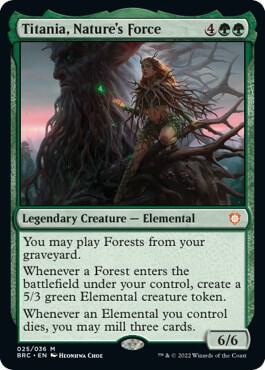 Titania, Nature's Force [The Brothers' War Commander]