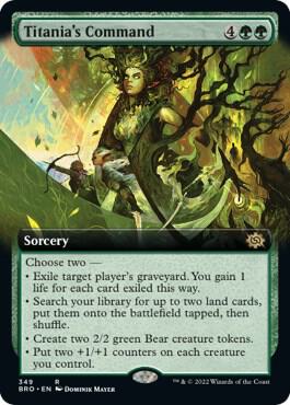Titania's Command (Extended Art) [The Brothers' War]