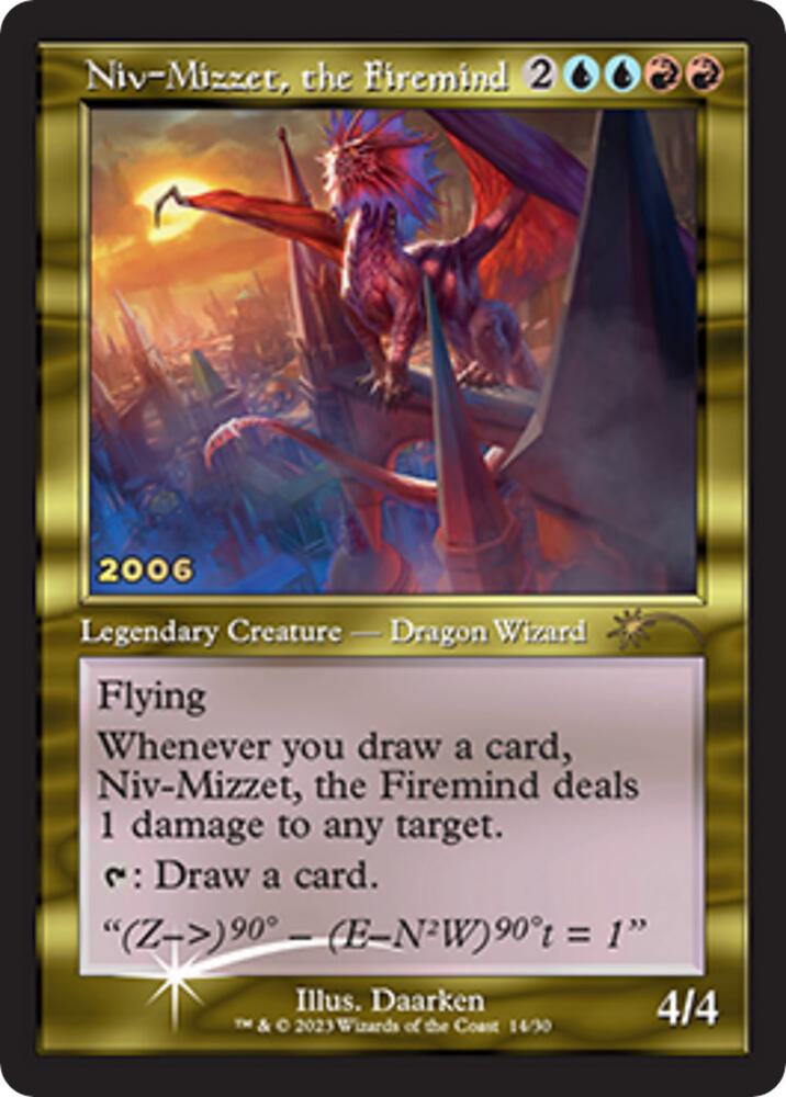 Niv-Mizzet, the Firemind [30th Anniversary Promos]