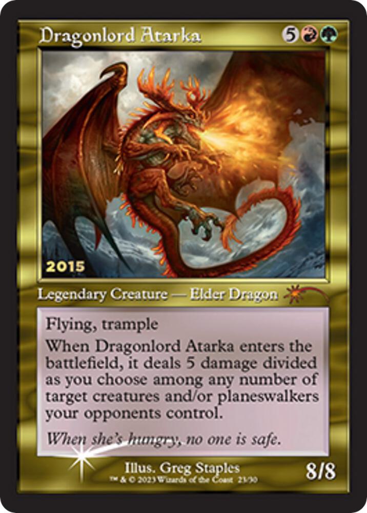 Dragonlord Atarka [30th Anniversary Promos]