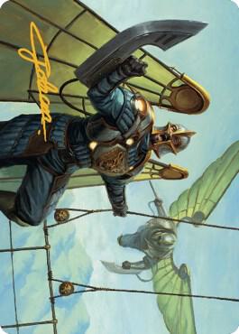 Air Marshal Art Card (Gold-Stamped Signature) [The Brothers' War Art Series]