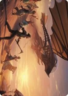 Take Flight Art Card [The Brothers' War Art Series]