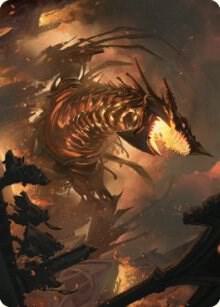The Fall of Kroog Art Card [The Brothers' War Art Series]