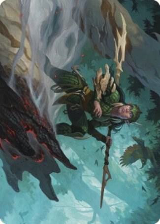 Gwenna, Eyes of Gaea Art Card [The Brothers' War Art Series]