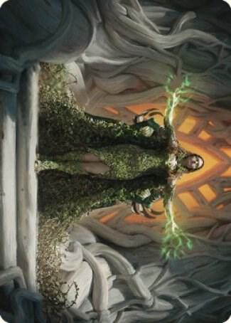 Titania, Voice of Gaea Art Card [The Brothers' War Art Series]