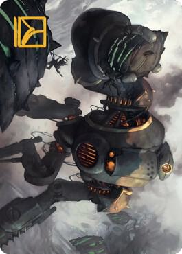 Rust Goliath Art Card (Gold-Stamped Signature) [The Brothers' War Art Series]