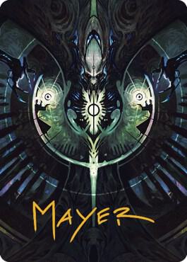 Gix's Command Art Card (Gold-Stamped Signature) [The Brothers' War Art Series]
