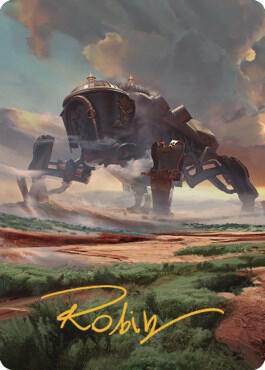 Plains (2) Art Card (Gold-Stamped Signature) [The Brothers' War Art Series]