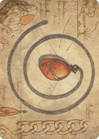 Mox Amber Art Card [The Brothers' War Art Series]
