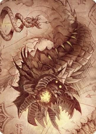 Wurmcoil Engine Art Card [The Brothers' War Art Series]