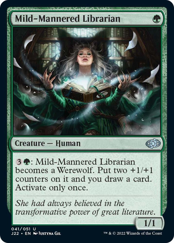 Mild-Mannered Librarian [Jumpstart 2022]