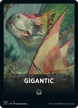 Gigantic Theme Card [Jumpstart 2022 Front Cards]