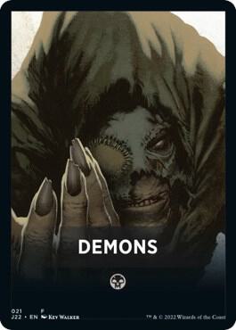Demons Theme Card [Jumpstart 2022 Front Cards]