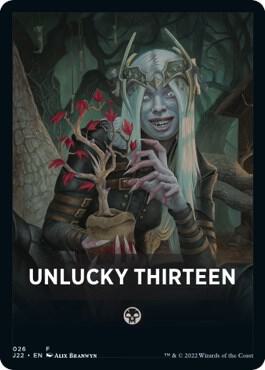 Unlucky Thirteen Theme Card [Jumpstart 2022 Front Cards]