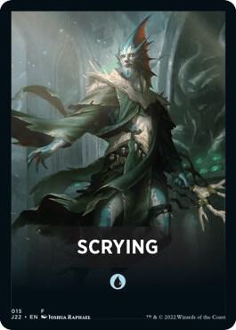 Scrying Theme Card [Jumpstart 2022 Front Cards]
