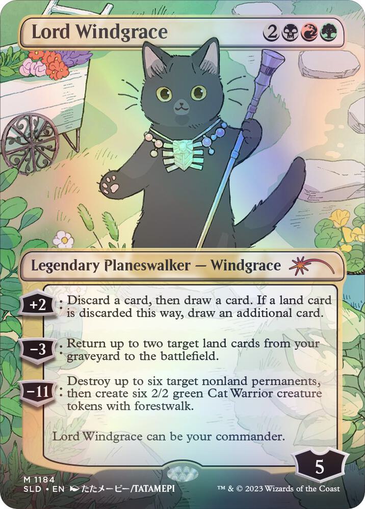 Lord Windgrace (Borderless) [Secret Lair Drop Series]