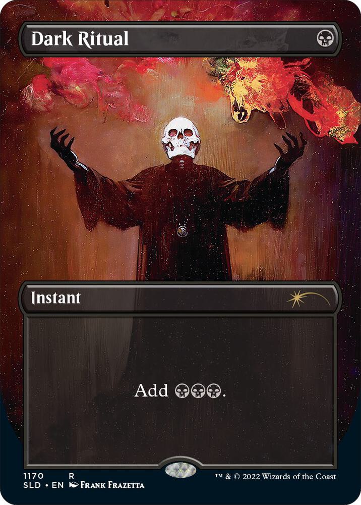 Dark Ritual (Borderless) [Secret Lair Drop Series]