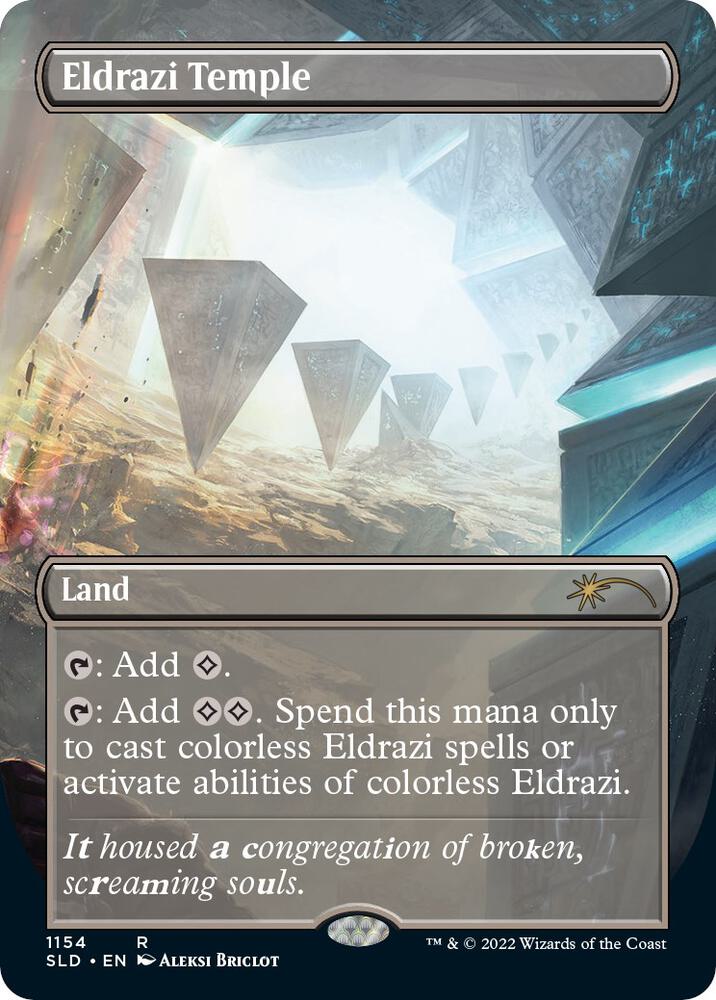 Eldrazi Temple (Borderless) [Secret Lair Drop Series]
