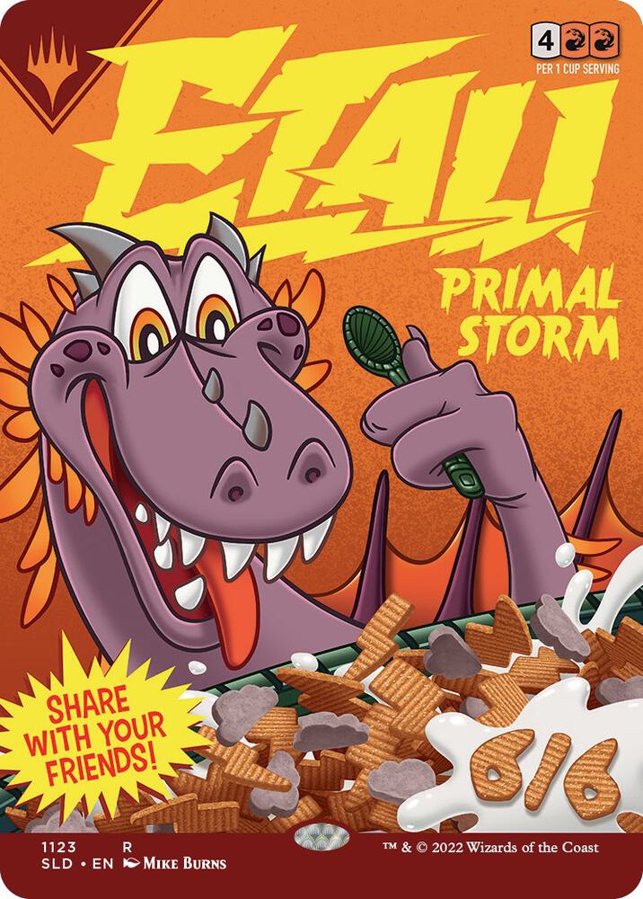 Etali, Primal Storm (Borderless) [Secret Lair Drop Series]