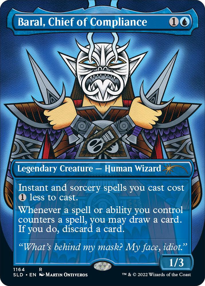 Baral, Chief of Compliance (Borderless) [Secret Lair Drop Series]