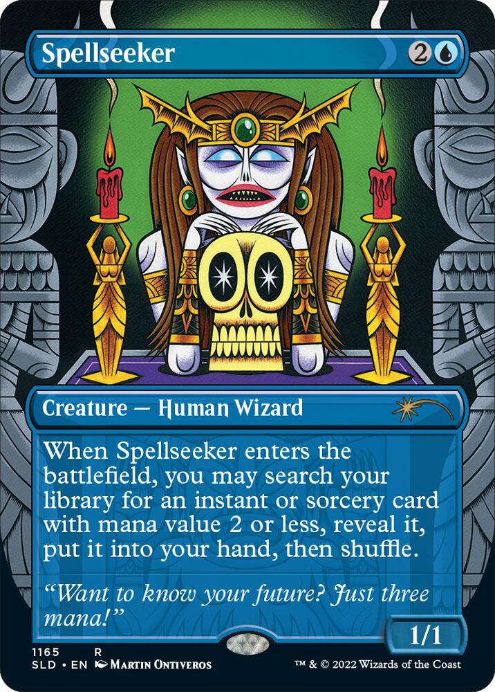 Spellseeker (Borderless) [Secret Lair Drop Series]