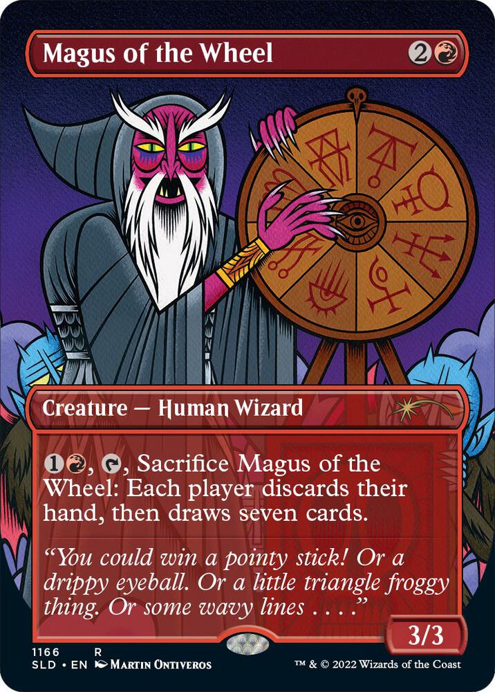 Magus of the Wheel (Borderless) [Secret Lair Drop Series]