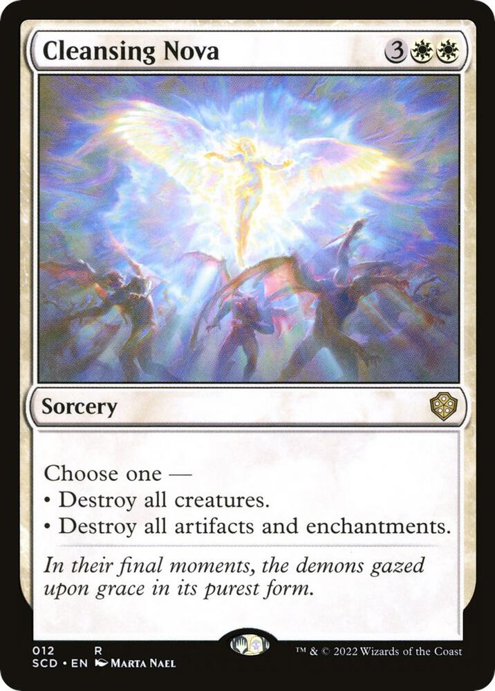 Cleansing Nova [Starter Commander Decks]