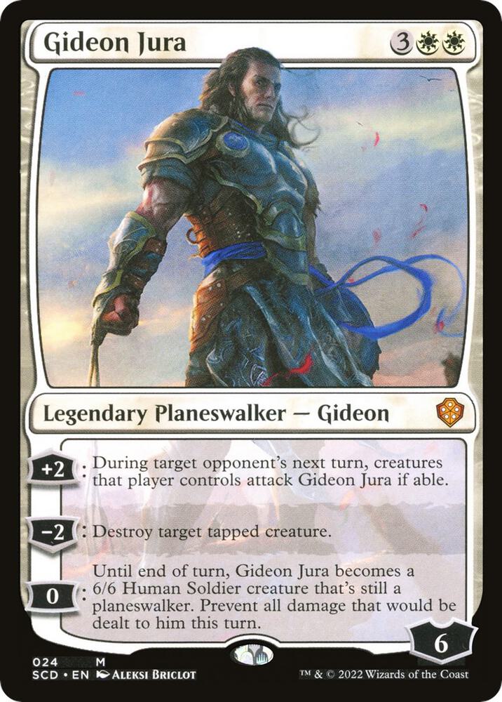Gideon Jura [Starter Commander Decks]