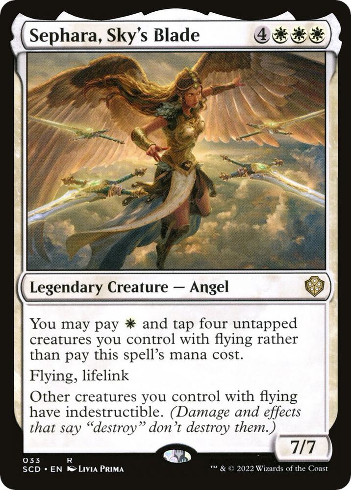 Sephara, Sky's Blade [Starter Commander Decks]