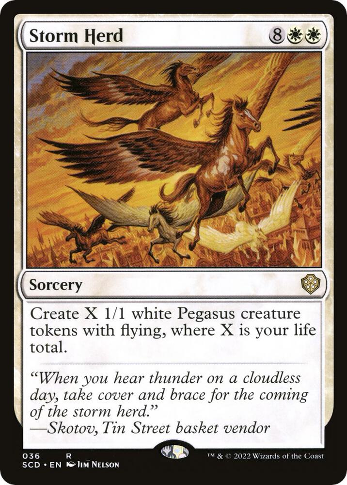 Storm Herd [Starter Commander Decks]