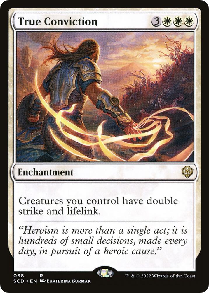 True Conviction [Starter Commander Decks]