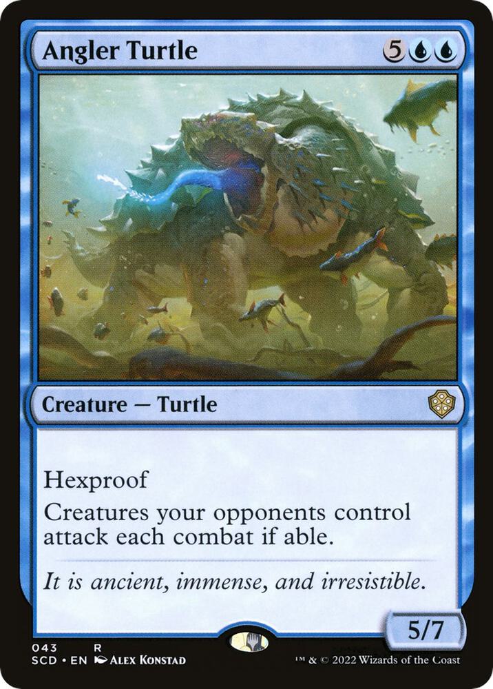 Angler Turtle [Starter Commander Decks]