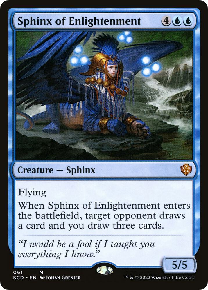 Sphinx of Enlightenment [Starter Commander Decks]