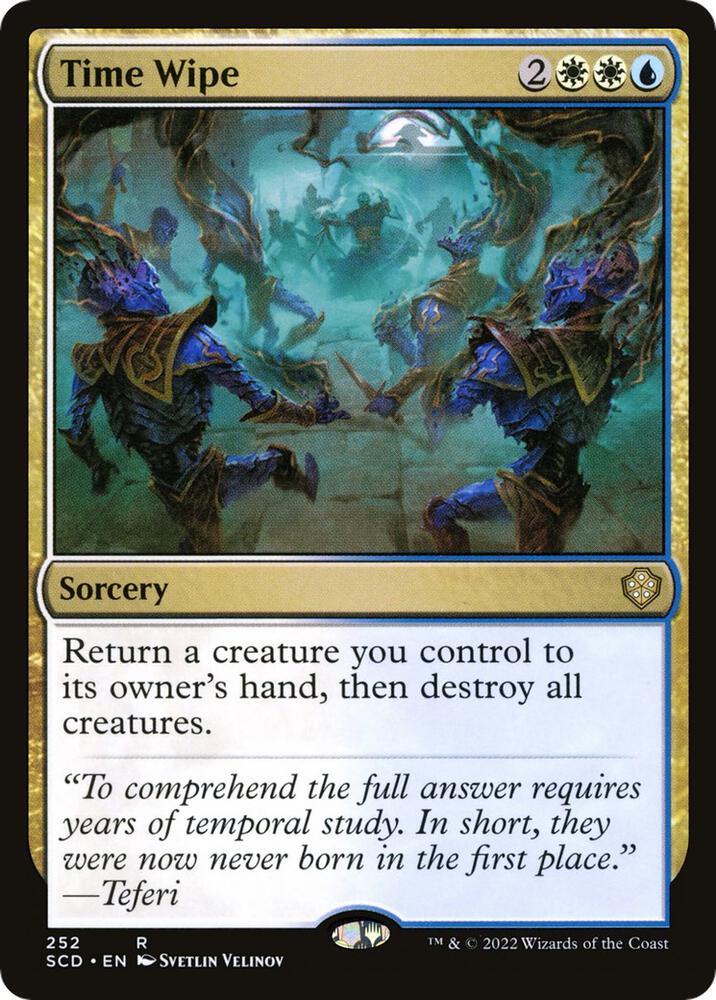 Time Wipe [Starter Commander Decks]