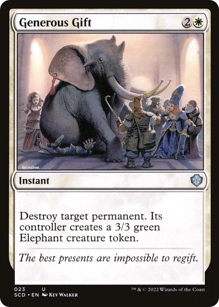 Generous Gift [Starter Commander Decks]