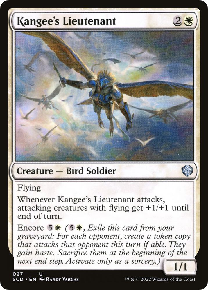 Kangee's Lieutenant [Starter Commander Decks]