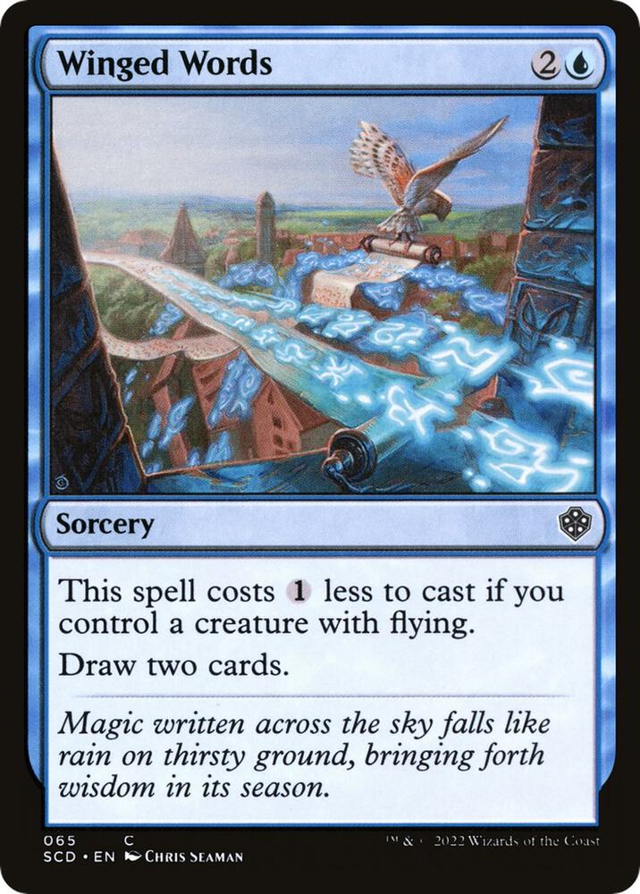 Winged Words [Starter Commander Decks]